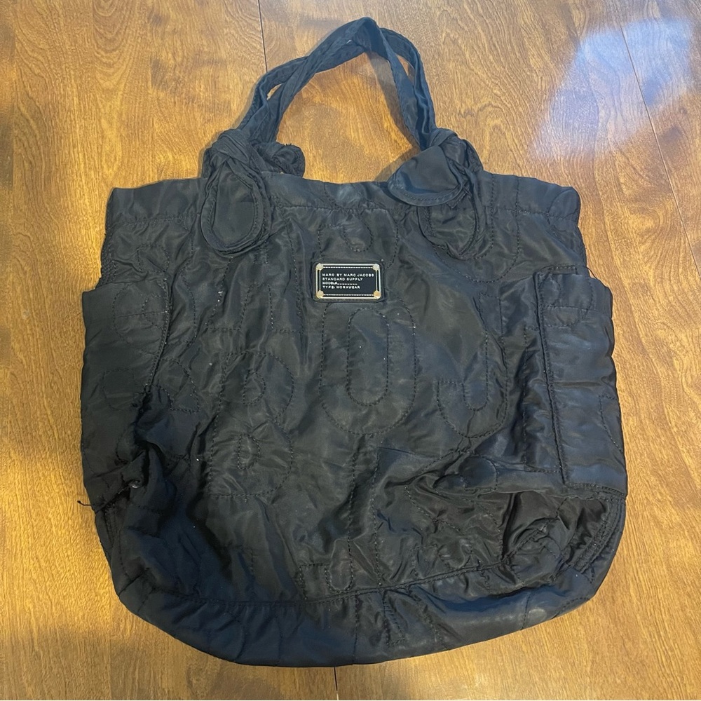 Marc by Marc Jacobs Black Workwear Tote Bag
